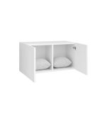 Tủ Quần Áo Nóc Lumi Trắng - 2 Cánh
