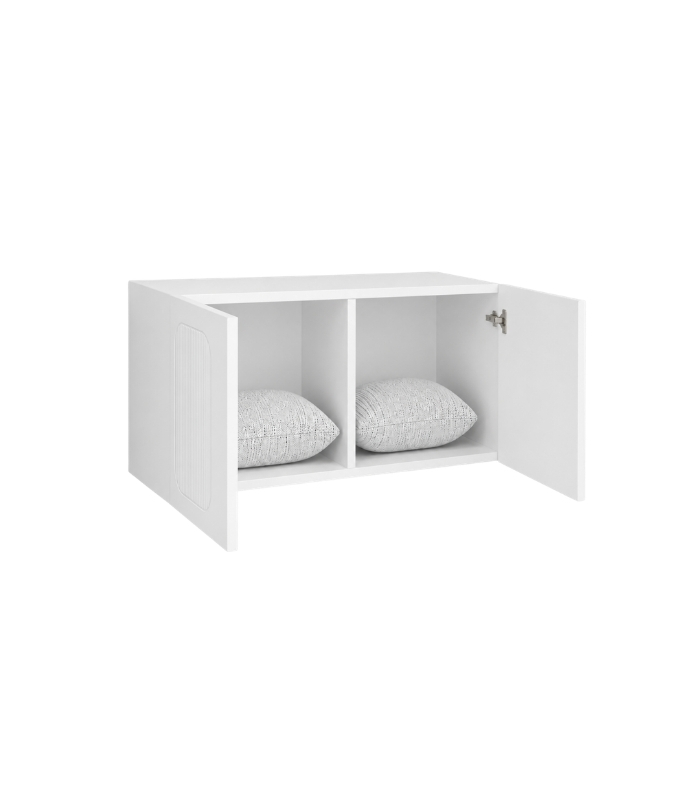 Tủ Quần Áo Nóc Lumi Trắng - 2 Cánh