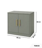 Tủ cầu thang TG01.12 80x60x80 - Xanh