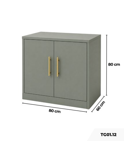 Tủ cầu thang TG01.12 80x60x80 - Xanh