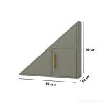Tủ cầu thang TG01.13 50x60x50 - Xanh