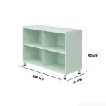 Tủ trang trí TG01.25 150x40x90 - Xanh