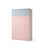 Tủ quần áo TG01.16 200x55x280 - Hồng Xanh