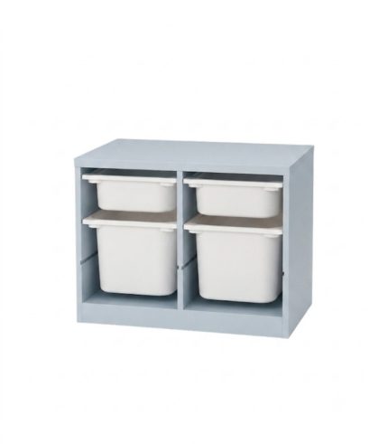 Tủ ngăn kéo đựng đồ chơi TG01.10 65x45x55 – Xanh