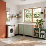 Combo Khu giặt phơi TG01.5 - Color Block Xanh chủ đạo