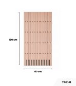 Giá treo quần áo hình đàn piano TG01.8 80x180 - Hồng