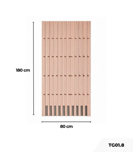 Giá treo quần áo hình đàn piano TG01.8 80x180 - Hồng