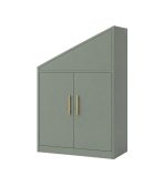 Tủ cầu thang TG01.9 70x60x140 - Xanh