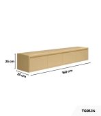 Tủ Tivi TG01.14 160x25x25 - Vân gỗ nhạt