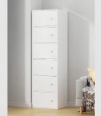 Tủ Trang Trí TTT13.1 40x30x150 - Trắng
