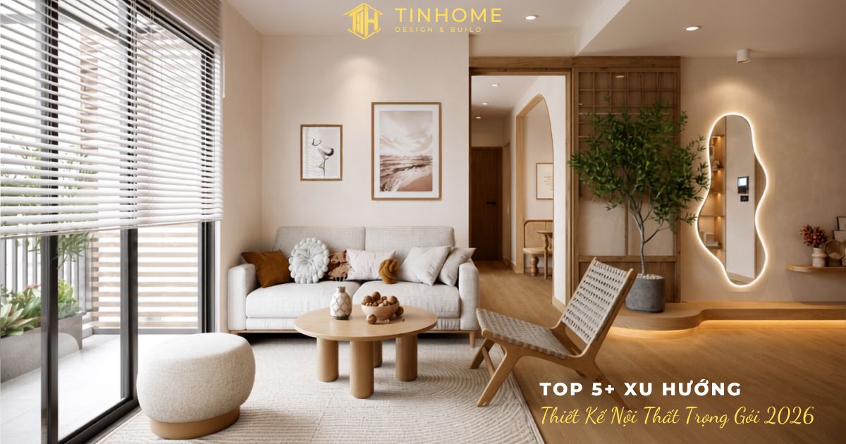 5 Xu Hướng Thiết Kế Nội Thất Trọn Gói Mới Nhất 2026