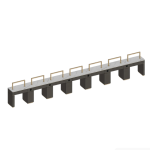 Bàn làm nail 5 chỗ kèm hộc tủ BN02.1