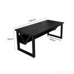 Bàn làm việc LBV06.8 140×60 – Đen