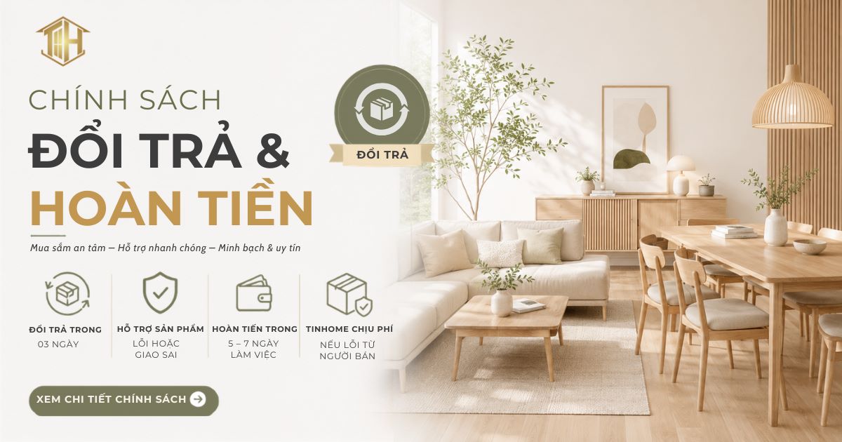 Chính sách đổi trả và hoàn thành