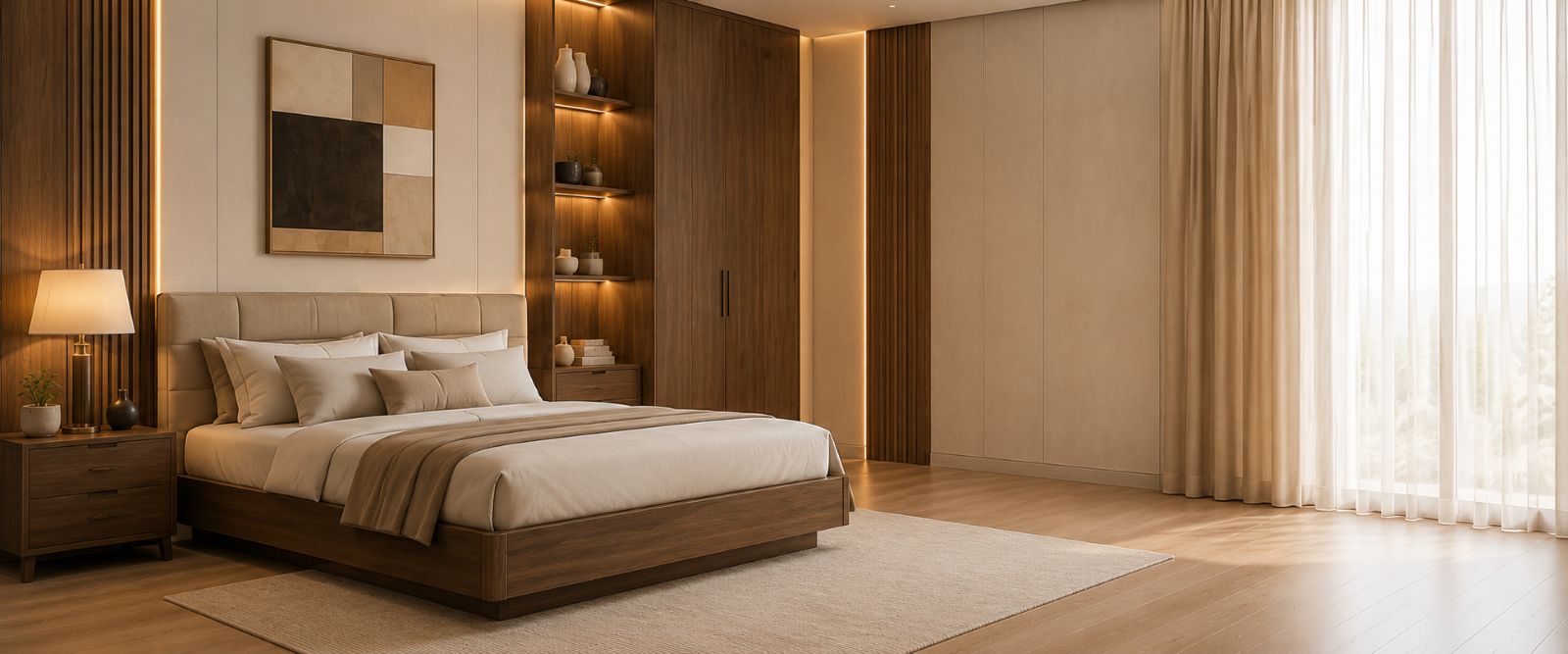 Không gian combo nội thất phòng ngủ TinHome