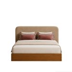 Giường gỗ GNG26.1 180×200 – Vân gỗ nhạt