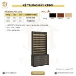 Kệ trưng bày sơn gel chính (Nail Polish Display Rack) KTB01.2
