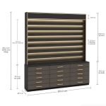 Kệ trưng bày sơn gel chính (Nail Polish Display Rack) KTB01.2