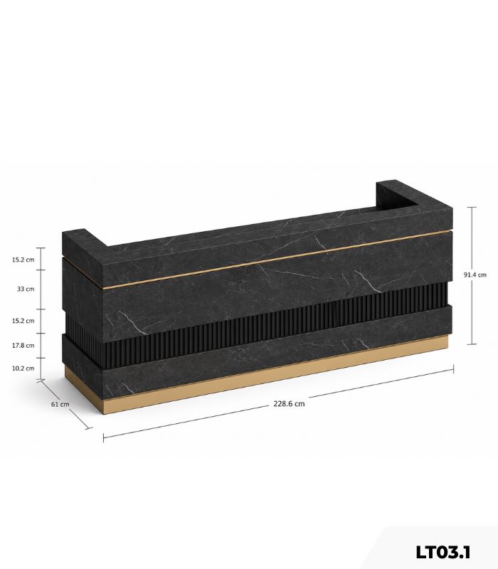 Quầy Bar gỗ MDF hiện đại cao cấp LT03.1