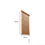 Rèm che tủ thờ RC01.1 80×140 – Vân gỗ nhạt