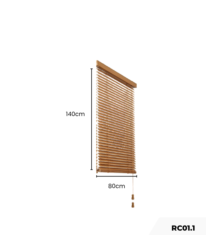 Rèm che tủ thờ RC01.1 80×140 – Vân gỗ nhạt