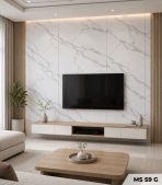 Tấm PVC phủ keo trắng MS S9 G