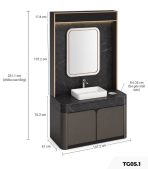 Tủ chậu rửa tay (Sink Cabinet / Pedicure Sink Base) TG05.1