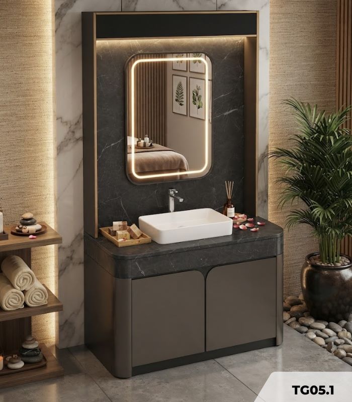 Tủ chậu rửa tay (Sink Cabinet / Pedicure Sink Base) TG05.1