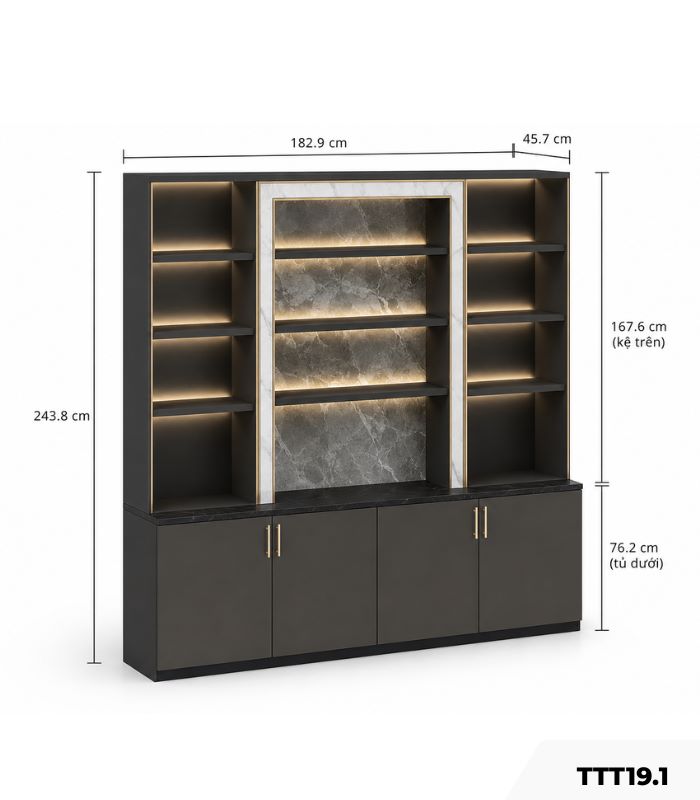 Tủ trang trí WET BAR TTT19.1