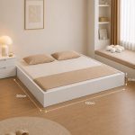 Giường ngủ GNG35.3 160×200 – Trắng