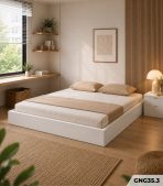 Giường ngủ GNG35.3 160×200 – Trắng