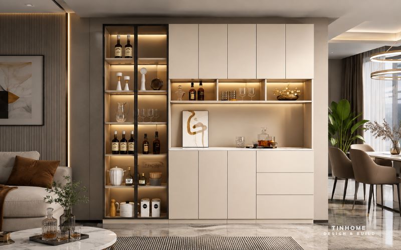Kinh Nghiệm Chọn Và Bố Trí Tủ Rượu Đẹp, Hợp Phong Thủy