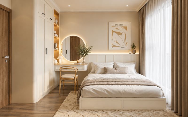 Nguyên Tắc Bố Trí Nội Thất Phòng Ngủ