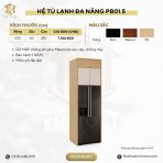 Hệ tủ lạnh đa năng hiện đại PB01.5