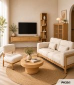 Nội thất phòng khách phong cách hiện đại Elegant Stone PK20.1