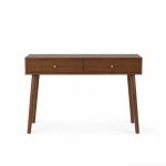 Bàn Console trang trí phòng khách PK24.8 - Vân gỗ đậm