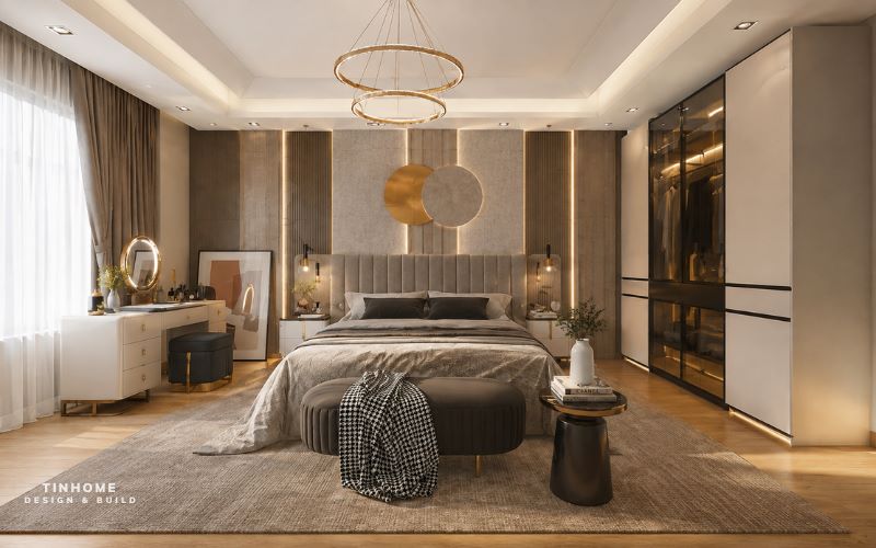 Phong Cách Luxury – Đẳng Cấp Với Vật Liệu Cao Cấp