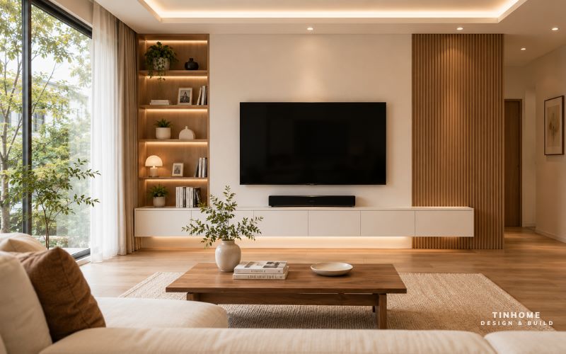 Phong cách hiện đại – Đơn giản và tiện nghi