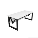 Bàn làm việc LBV06.10 120×60 – Trắng + Khung chân đen