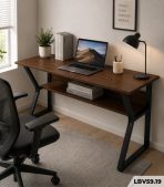 Bàn làm việc LBV59.19 120×60 – Vân gỗ đậm