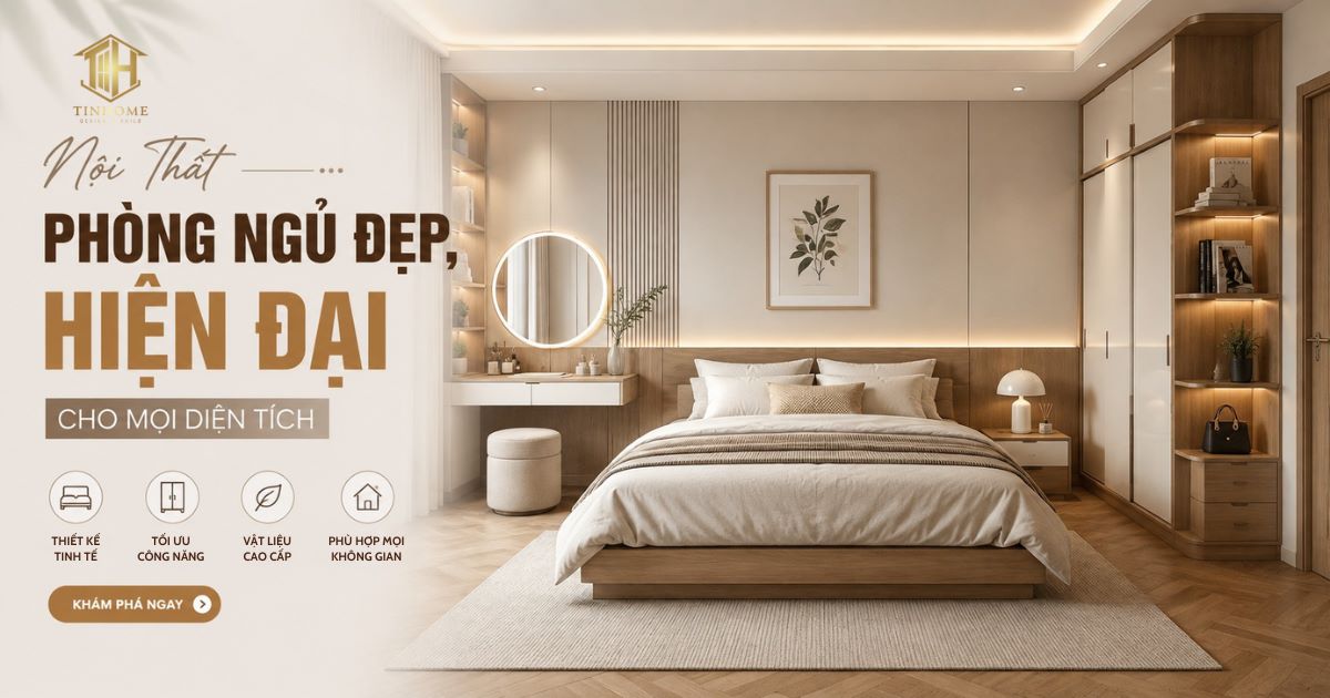 Nội Thất Phòng Ngủ Đẹp, Hiện Đại Cho Mọi Diện Tích