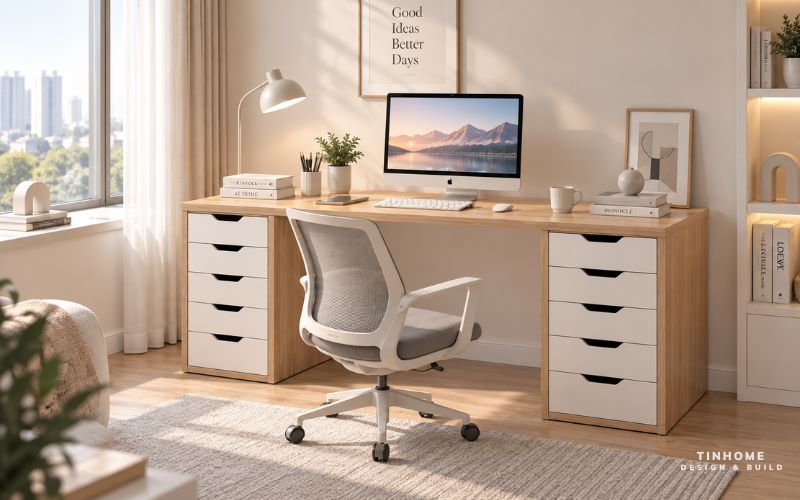 Bàn Làm Việc Tại Nhà Hiện Đại