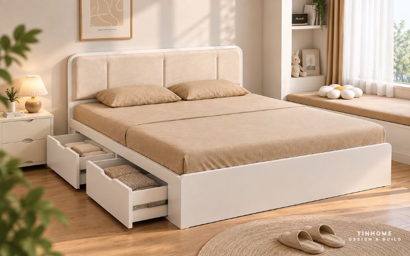 Giường 1m6 là gì? Kích thước tiêu chuẩn cần biết
