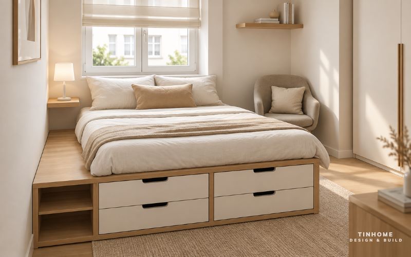 Giường Ngủ Gỗ Công Nghiệp Là Gì