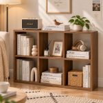 Kệ Sách Gỗ Tổ Ong – Kệ Vuông Lắp Ghép Đa Năng Trang Trí, Lưu Trữ KTT07.3 - 6 Ô