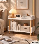 Kệ Sách Đa Năng 2 Tầng – Kệ Để Đồ, Kệ Trang Trí Tiết Kiệm Không Gian KTT08.1