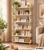 Kệ Sách Đa Năng 6 Tầng – Kệ Để Đồ, Kệ Trang Trí Tiết Kiệm Không Gian KTT08.11