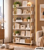 Kệ Sách Đa Năng 6 Tầng – Kệ Để Đồ, Kệ Trang Trí Tiết Kiệm Không Gian KTT08.9