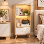 Kệ Sách Gỗ Nhiều Tầng – Kệ Để Sàn Lắp Ghép, Kệ Trang Trí MDF Phủ Melamine KTT12.2 - Kệ Sách Gỗ 3 Tầng