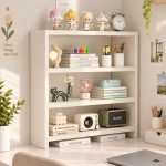 Kệ Sách Để Bàn – Kệ Gỗ Decor Bàn Làm Việc MDF Phủ Melamine KTT14.1